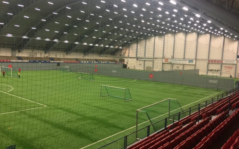 Treningsstevne i Nordlandshallen